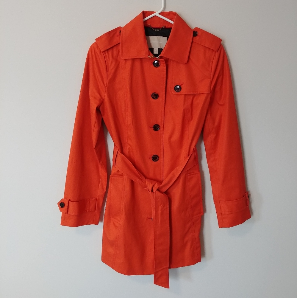 Banana Republic Orange Trench Coat